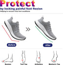 Carbon Fiber Insole for Foot Recovery, 0.047" Thin Rigid Shoe Insert Limit Foot Bending to Relief Pain of Turf Toe Hallux Rigidus Broken Toe Arthritis, Replace Walking Boots Men Women 10.6" — 2