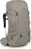 Osprey Renn 65L Women's Backpacking Backpack, Gray OS | Pediment Grey/Linen Tan — 1