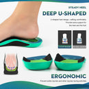 XINIFOOT Carbon Fiber Insole Performance Insoles Shock Absorbing Sport Shoe Insoles for Running, Basketball, Athletics Arch Support Inserts for Hiking Boots or Shoes — 4