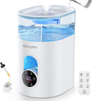 Humidifiers for Bedroom Large Room -GloryAir 6L Cool & Warm Mist Humidifier