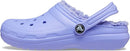 Crocs Kids' Classic Lined Kids Clog – Digital Violet — 1