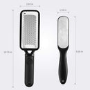 Fu Store 2 Pack Foot Files Callus Remover Foot Rasp Dual Sided Foot File - Black — 7