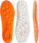New Steppers Insoles,Cloud Like Soles for Men & Women – 4D Cloud Super Soft Memory Foam Shock Absorption Shoe Inserts Relieve Foot Pain for Hiking (EU 45–46 | US M13-14 / W14.5-15.5) — 5