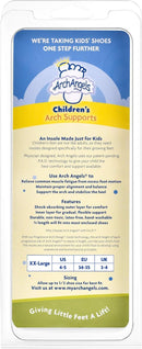 Arch Angels Children's Comfort Insoles - 3/4 Length Orthotic Arch Support for Kids (Youth 4-5) — 6