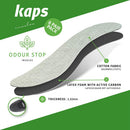 6 Pair Pack Anti Odour Shoe Insoles Set with Odor Eating Charcoal | Shoe Inserts | Kaps Odour Stop | Cut to Size — 3