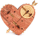 iDventure Tin Woodman's Heart, Ring Puzzle Box for Adults, Gift Money Box — 5