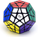CuberSpeed QY Toys 12 Sided Megamin Cube 3x3 Pentagonal Dodecahedron Speed Cube Puzzle Toy QiHeng Black Speed Cube — 1