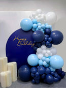 110pcs Light Blue Balloon Arch Kit with 18 12 10 5 inch Balloons — 5