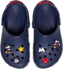 Crocs Girls' Disney Mickey Minnie Mouse™ Clogs – Navy/Mickey Jibbitz — 3