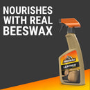 Armor All Car Leather Cleaner Spray with Beeswax, 16 Fl Oz