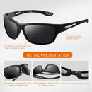 suoso Polarized Sports Sunglasses for Men: UV400 Protection Glasses Wrap Around Goggles for Driving Fishing — 3
