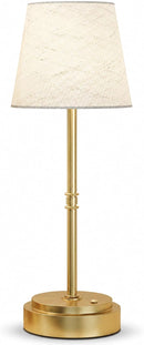 Rechargeable Cordless Table Lamp, Nightstand to End Table,Gold,1 Pack — 1