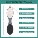 CAREHOOD Foot File Callus Remover - Foot Scrubber Pedicure Tool (Grey) — 3