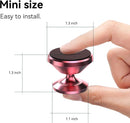 【2-Pack】Magnetic Phone Holder for Car Dash Strong Magnetic Car Phone Mount | Rose Gold photo 4