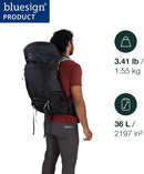 Osprey Stratos 36L Men's Hiking Backpack, Blue OS | Nirvana Blue — 2