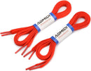 AOMIDI Flat Shoelaces 5/16" | 2 Pair | For Sneakers and Converse Shoelaces — 1