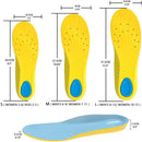 Shoe Insoles for Kids and Women, Memory Foam Insoles, Comfortable Sports Shoe Inserts for Shock Absorption and Relieve Foot Pain, Plantar Fasciitis Arch Support Insoles, S(Women 5-6/ Kids 2-5) Blue — 7