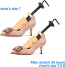 Shoe Stretcher Professional Shoe Trees Stretch Width Length for Men Women | wood — 4