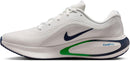 Nike Men's Journey Run Road Running Shoes - Summit White/Midnight Navy-green Spark — 2