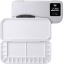 Mr. Pen- Airtight Watercolor Palette with Lid, 18 Wells & 2 Mixing Areas | White | 1 Pack — 1