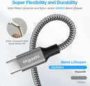 etguuds USB to USB C Cable 3ft, 2-Pack USB A to USB C Charger Cord Type C photo 5