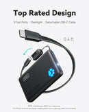 INIU 10000mAh 45W Fast Charging Portable Charger, Smaller Travel Power Bank photo 4