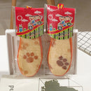 5 Pairs Winter Wool Insoles Shoe Pads 16cm Orange for Boots — 3