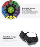 Megaminx Speed Cube, Pentagonal Dodecahedron Cube Puzzle Toy (Qiheng Black) — 3