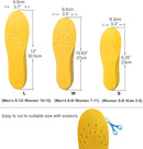 Insoles for Women Men Memory Foam Shoe Inserts Feet Pain Relief All-Day Use — 6