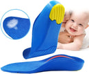 Arch Support Shoes Inserts for Boys Orthotic Shoe Inserts for Kids Flat Feet Gel Thick Shoe Insoles for for Heel Protector and Pains Relief - Blue — 5