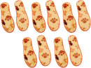 5 Pairs Winter Wool Insoles 17cm Orange for Shoes Boots — 1