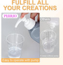 Puduo Fast Cure Epoxy Resin 68OZ, 1 Hour Quick Demold Epoxy Resin Kit — 7