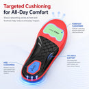 Plantar Fasciitis Pain Relief High Arch Support Insoles, Heavy Duty Orthotics for 220+ lbs & All Weights, Unisex Flat Feet & Work Boots, Corrective & Pressure Relief with Every Step, Size XL - M - Women 9-10 / Men 7-8 / M - Women 9-10 / Men 7-8 — 6