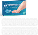 Kimihome Hydrogel Bunion Cushions, 18 Pcs Bunion Pads for Women and Men, Against Shoe Pressure and Friction, Blister Prevention, Water & Sweat Resistant - Transparent | 18 Count — 1