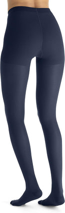 JOBST UltraSheer Waist-High Compression Stockings for Women - Closed Toe - Medical Compression 20-30 mmHg - For Varicose and Spider Veins - Helps Prevent Swelling - Midnight Navy, Large — 2