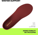 Superfeet Winter Support Insoles, 7.5–9 M / 8.5–10 W 2
