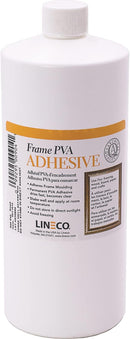 Lineco Frame PVA Adhesive, Acid Free, Dried Clear and Flexible, 1 Quart — 1
