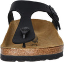 Birkenstock Gizeh Unisex Leather Sandals – Black Oiled Leather — 3