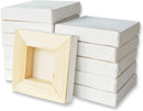 LWR CRAFTS Mini Stretched Canvas 2" X 2" Pack of 12 | 2"x2"x12 — 4
