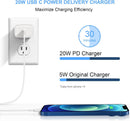 iPhone 14 13 12 Charger Fast Charging 20W USB C Wall Charger with 6FT Cable photo 2