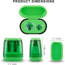 Sonuimy Pencil Sharpeners, 4 Pcs Pencil Sharpeners Manual | Covered — 3