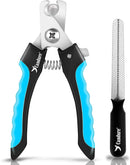 Candure Dog Nail Clippers and Trimmer with Safety Guard to Avoid Over-Cutting Toe Nails, Professional Grooming Pet Nail Clipper with Nail File for Small, Medium & Large Breeds — 1