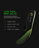 Enertor PX1 Running Insoles - Sports & Running - Full Length Orthotics, Shock Absorbing Technology - Foot & Heel Pain Relief - for Plantar Fasciitis, Achilles Tendonitis, Arch Support, US Mens 8-9 — 2
