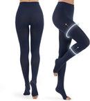 ABSOLUTE SUPPORT Compression Pantyhose 20-30mmHg, Opaque, Navy, 5X-Large — 2