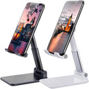 Meetuo 2 Pcs Cell Phone Stand for Desk Adjustable Desktop Phone Holder photo 1