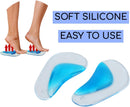 Kids Insoles for Children Shoes Flat Feet Care Orthopedic Insole Arch Support Silica Gel Pad Cushion Small - 3.3x1.7x0.1 in. Shoe Insoles for Kid 0~5 Years Shoe Inserts Insoles Shoe for Kids — 4