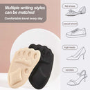 6PCS Upgraded Metatarsal Pads for Women, Shoe Inserts for Women, Non-Slip Shoe Inserts for High Heels, Ball of Foot Cushions Relief and Comfort, Fits Any (3Pair Beige+3Pair Black) 7