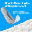 Insoles - Super Soft Orthopedic for Women & Men, 4D Cloud Technology, Arch-Support, Shock Absorbing Insoles for Foot & Joint Support, Pain Relief Sports Soles (Men: US 13-16) — 4