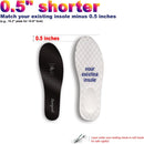 Carbon Fiber Insole for Foot Recovery, 0.047" Thin Rigid Shoe Insert Limit Foot Bending to Relief Pain of Turf Toe Hallux Rigidus Broken Toe Arthritis, Replace Walking Boots Men Women 10.6" — 5