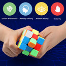 STEAM Life Speed Cube Set 3 Pack - Magic Cube Set with 3x3 & 2x2 Speed Cubes, Pyramid Cube - Smoothly Collection for Kids, Teens & Adults — 5